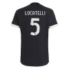 Original Fußballtrikot Juventus Locatelli 5 Ausweichtrikot 2023-24 Für Herren